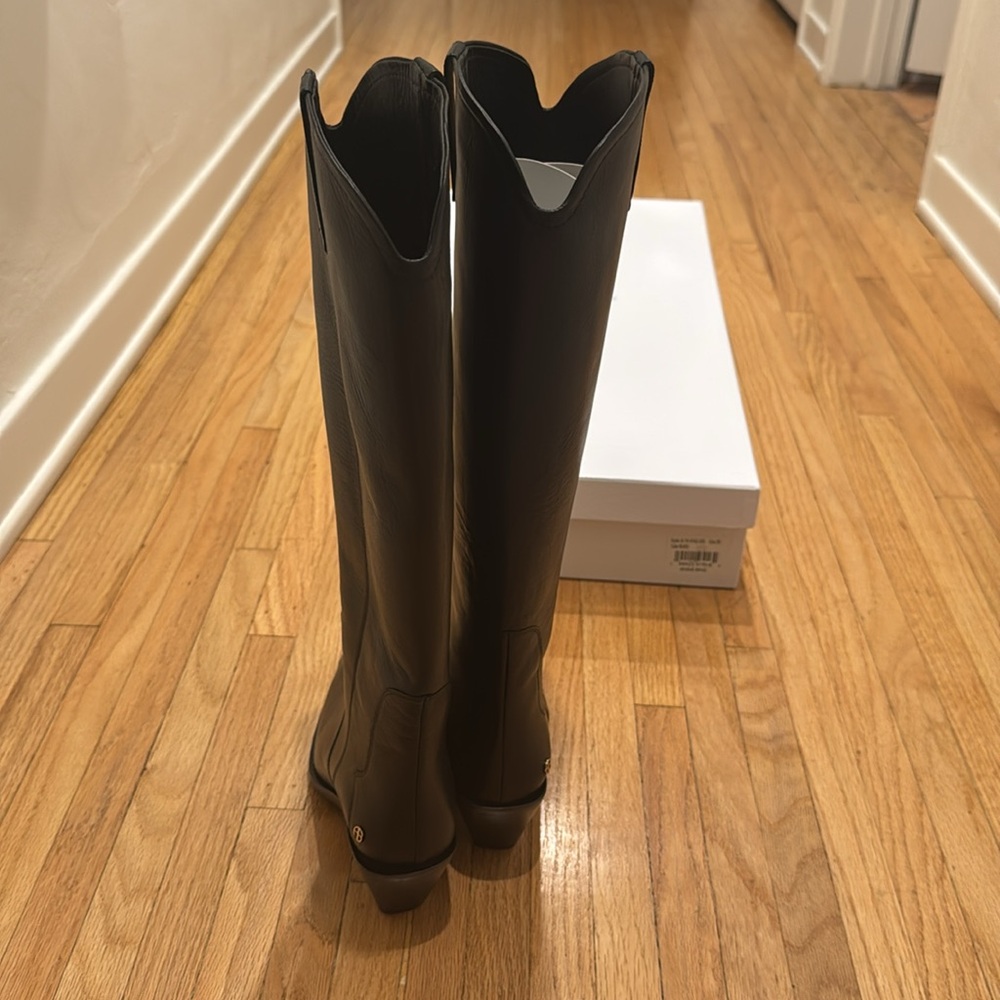Anine Bing Black TALL TANIA BOOTS size 38 - Picture 4 of 6